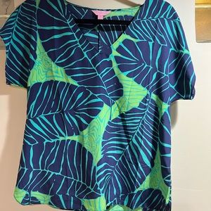 Lilly Pulitzer Silk Top